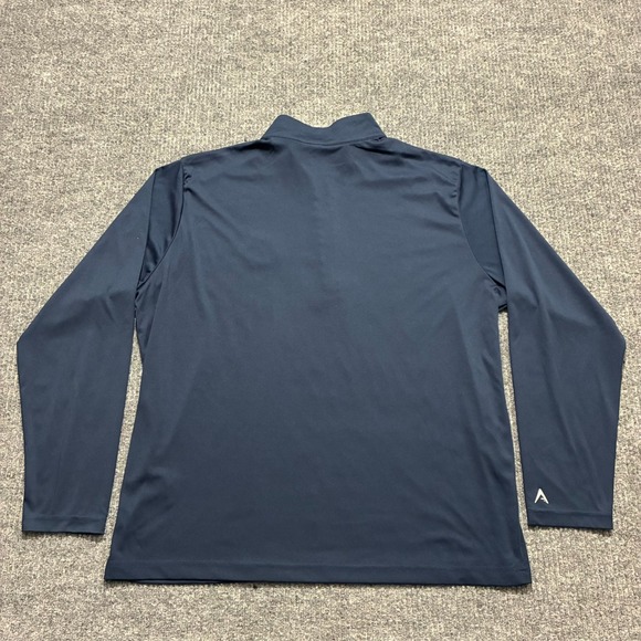 Antigua 44th U.S. Senior Open Long Sleeve Shirt Mens Size XL Navy 1/4 Zip - Picture 8 of 9